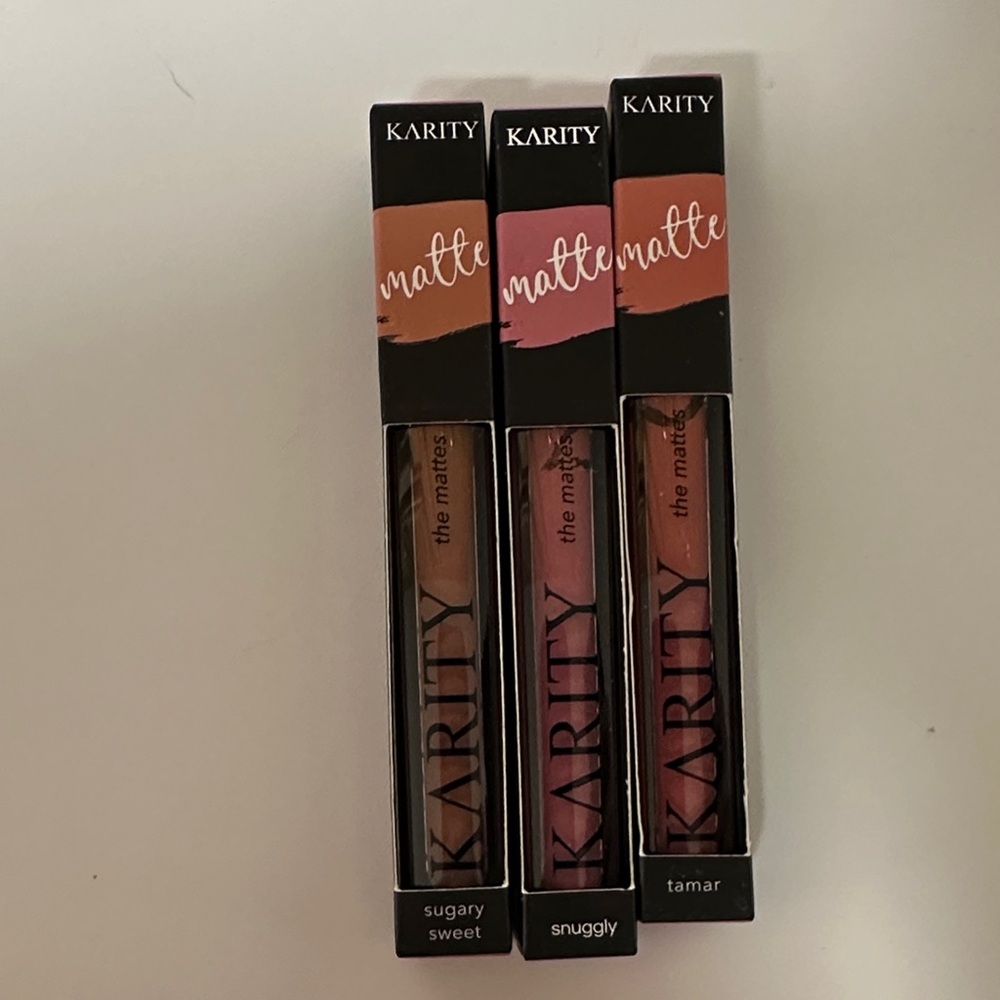 Matte Lipstick Set - Sugary Sweet, Snuggly, Tamar